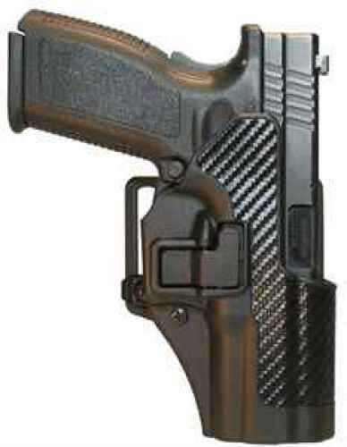 Blackhawk CQC Serpa Belt Holster Left Hand for Glock 26/27/33 Carbon Fiber Loop And Paddle 410501Bk-L